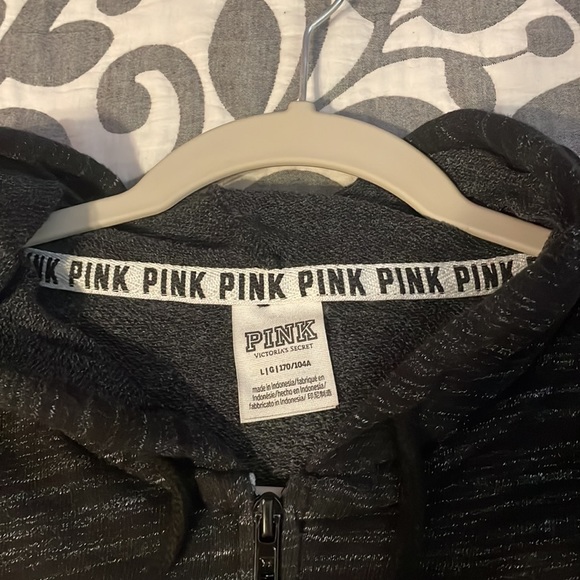 Pink Zip Up hoodie - Picture 3 of 3